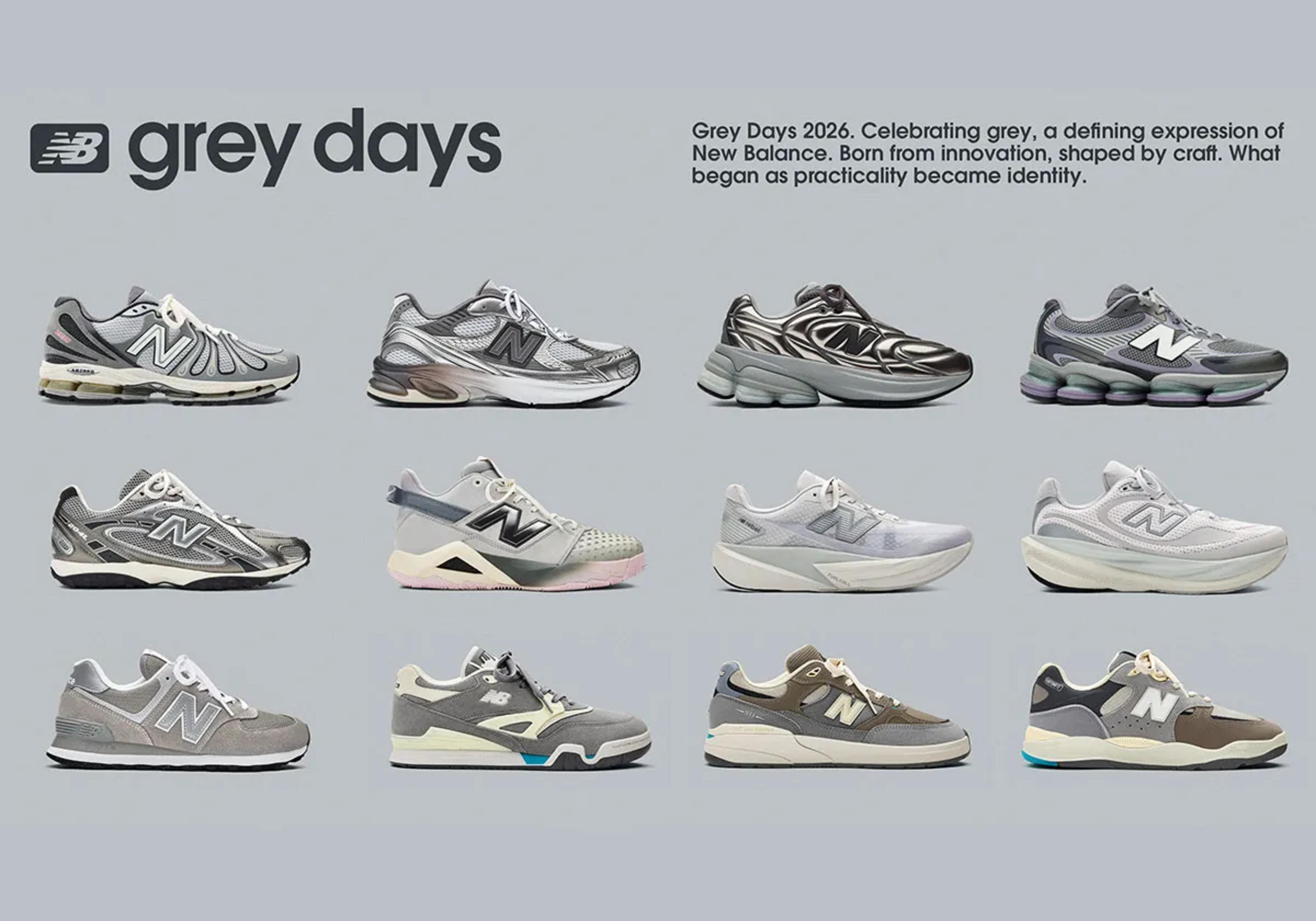 New Balance Grey Days 2026 — The Full May Release Calendar You Need