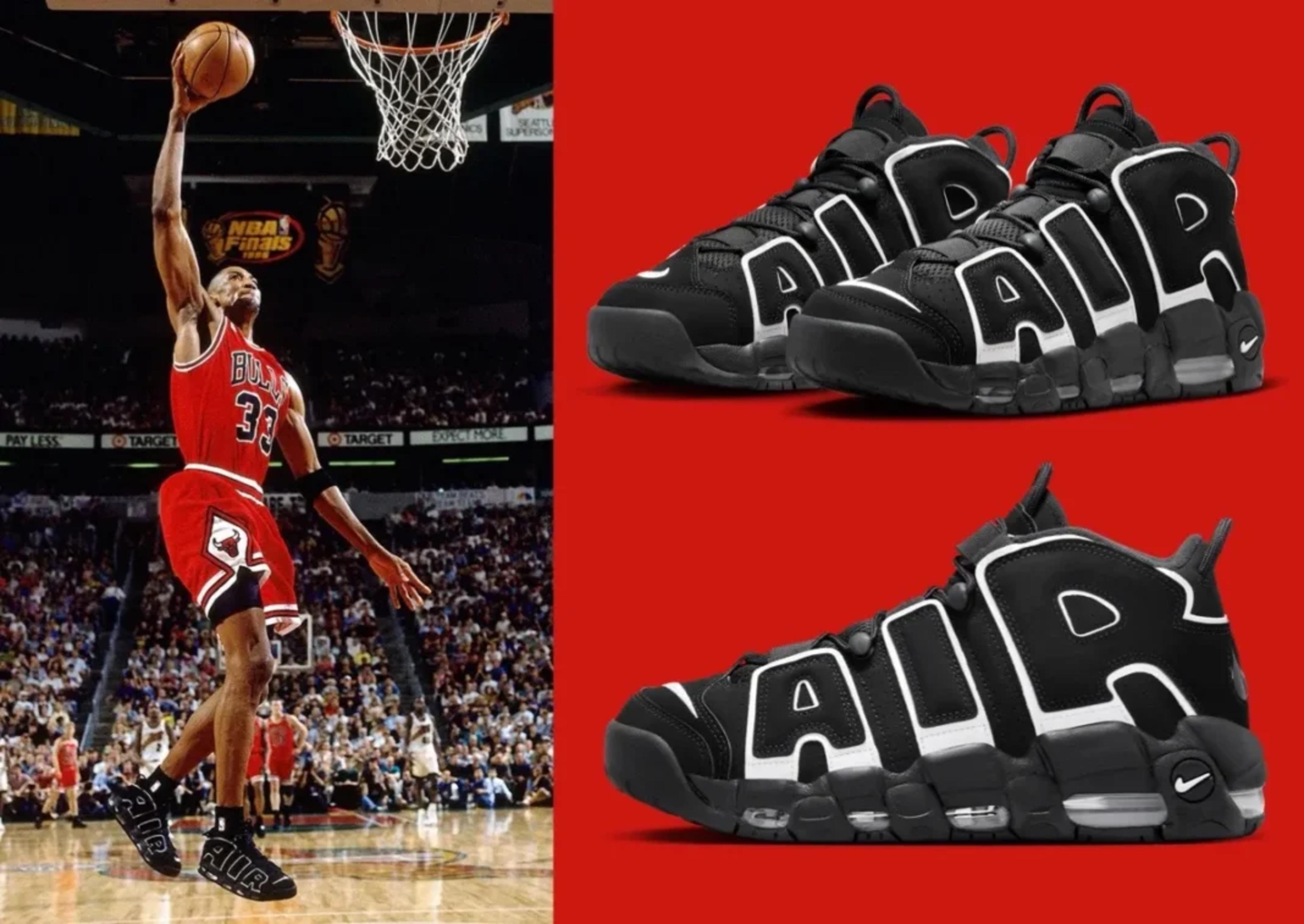 Nike Air More Uptempo OG "Black/White"