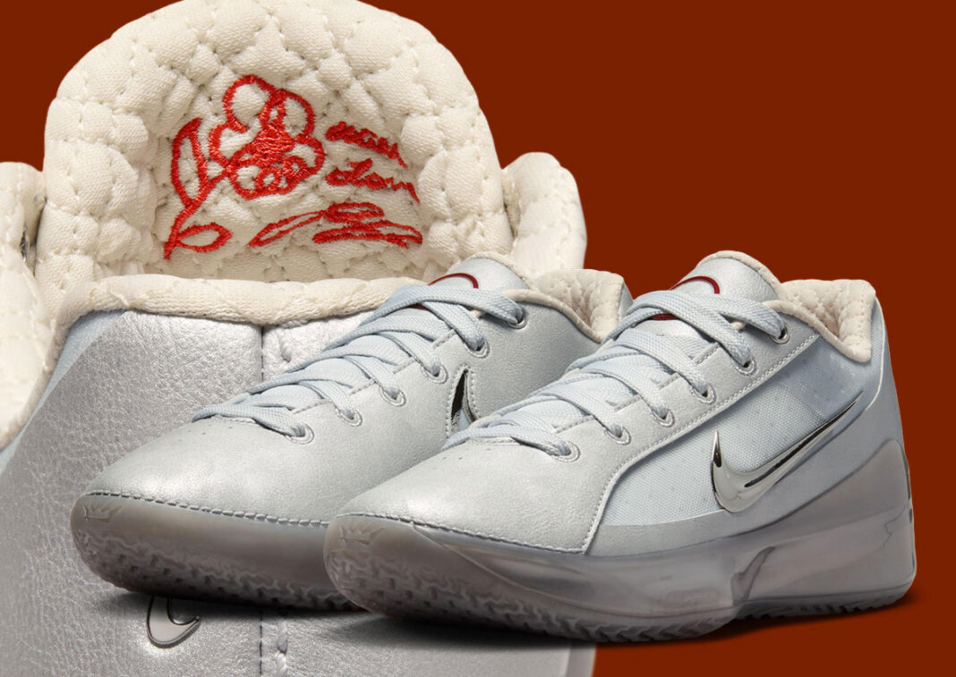 JuJu Watkins x Nike LeBron NXXT Gen "Silver Lining"