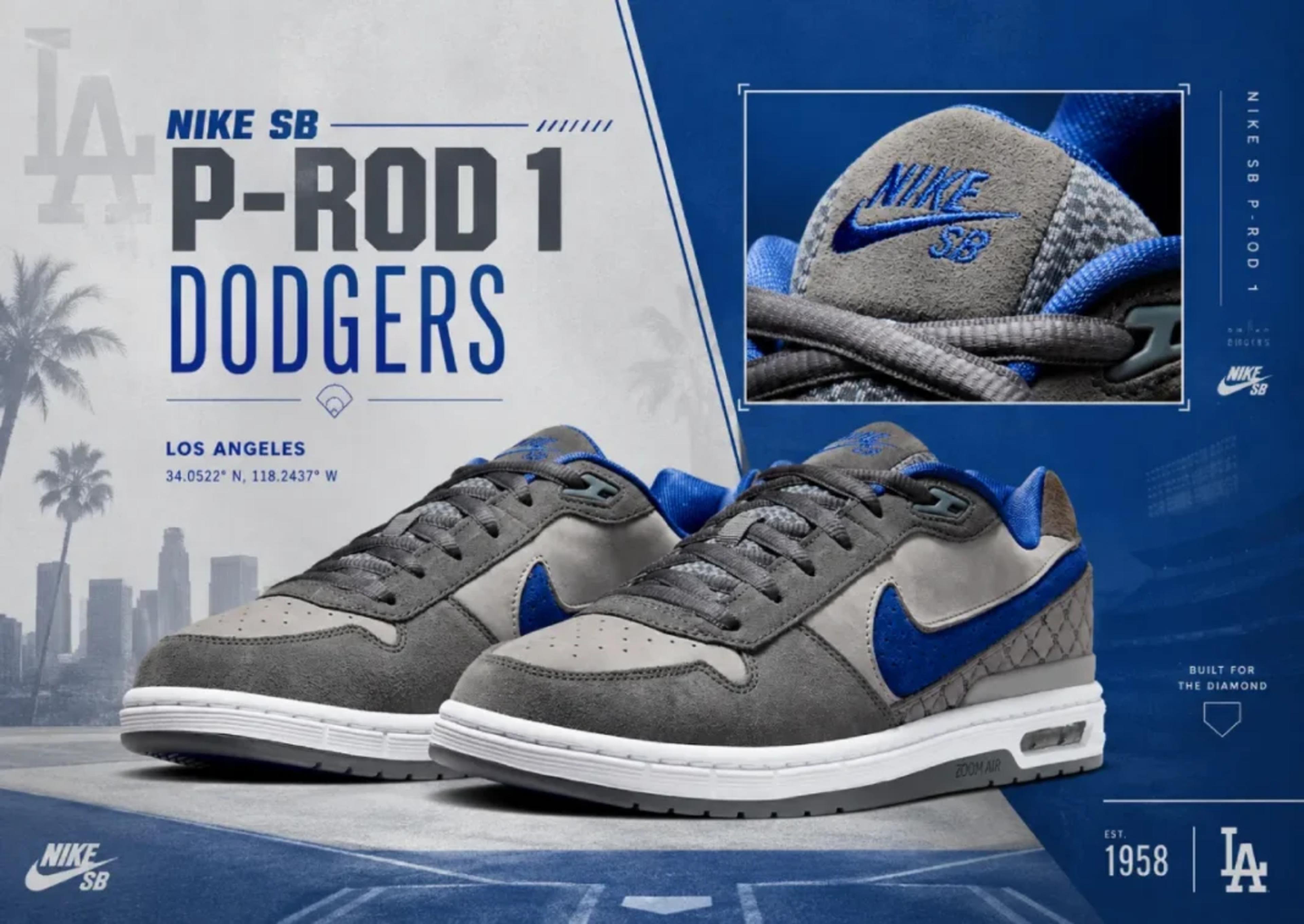 Nike SB P-Rod 1 "Dodgers"