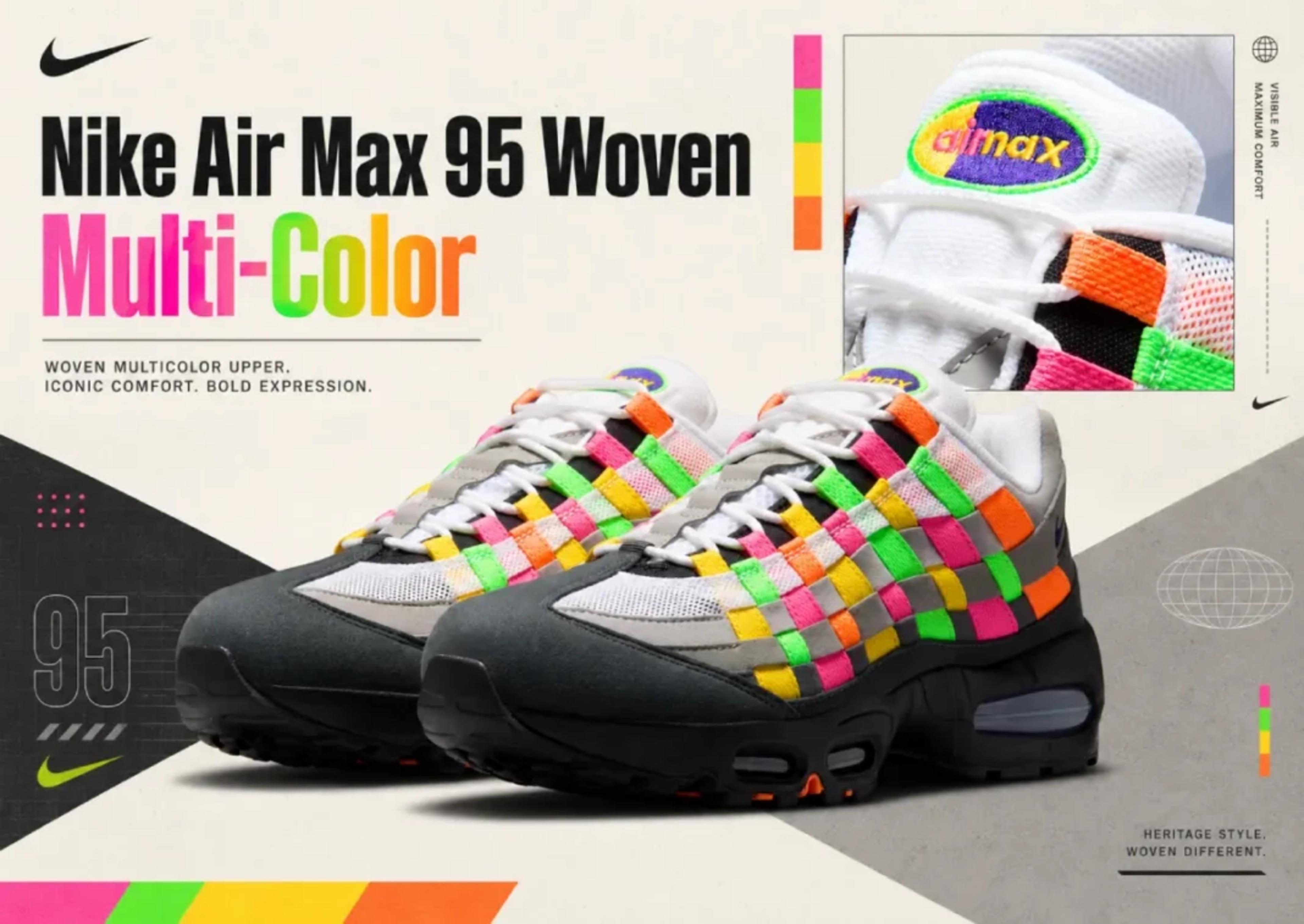 Nike Air Max 95 Woven "Multi"