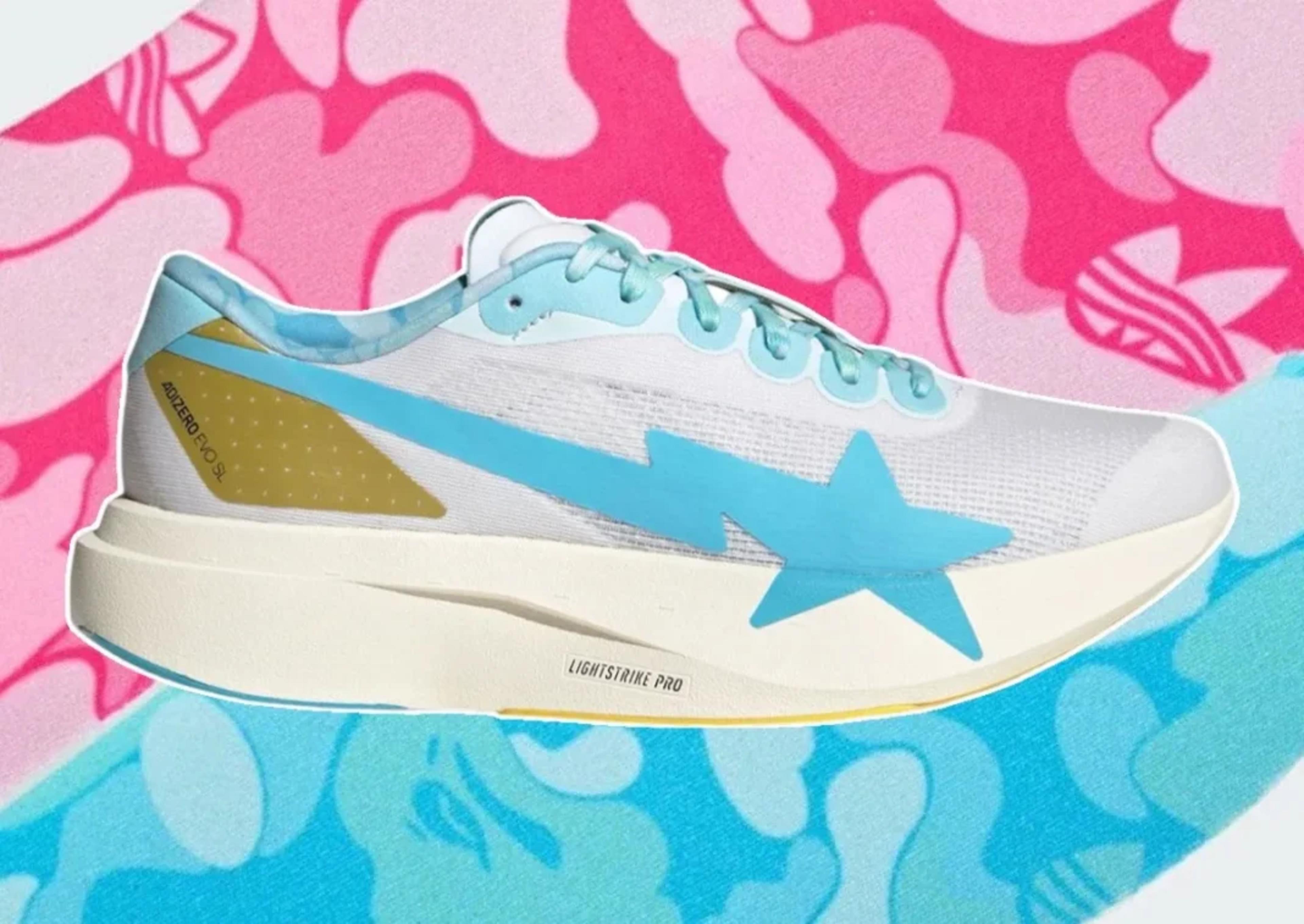 BAPE x adidas Adizero EVO SL: After 23 Years of Lifestyle Collabs, They Made a Running Shoe