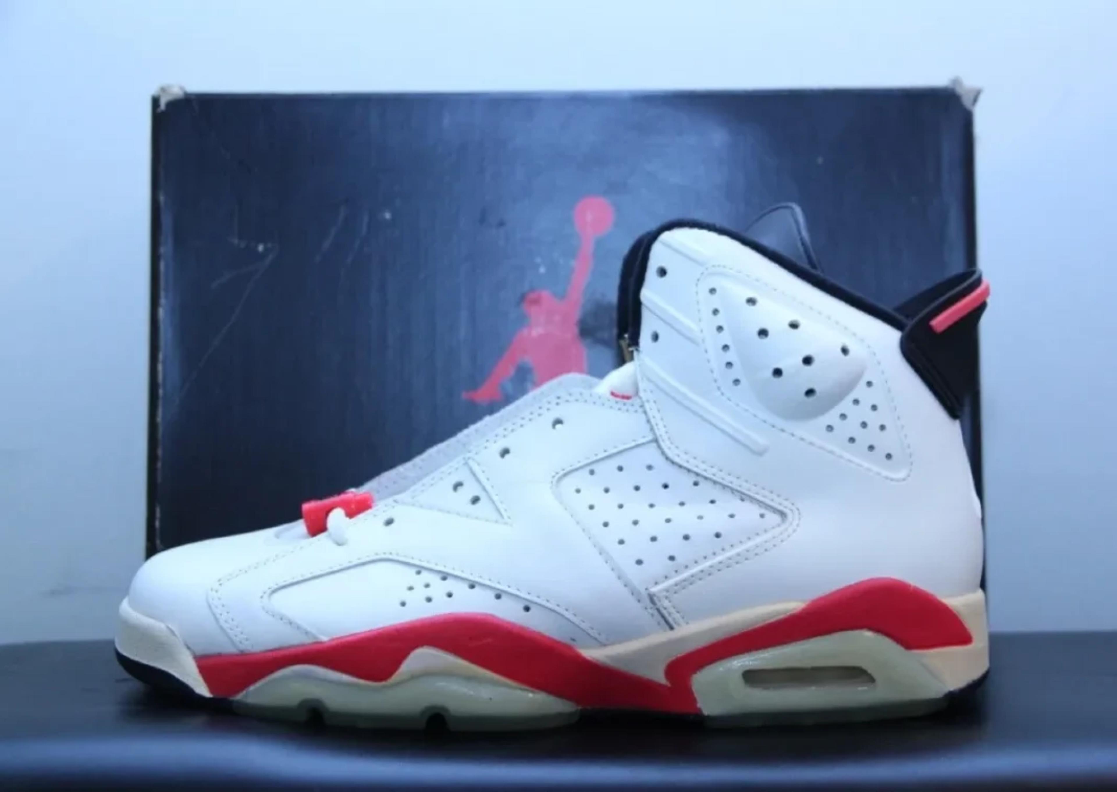 Air Jordan 6 OG "White Infrared"