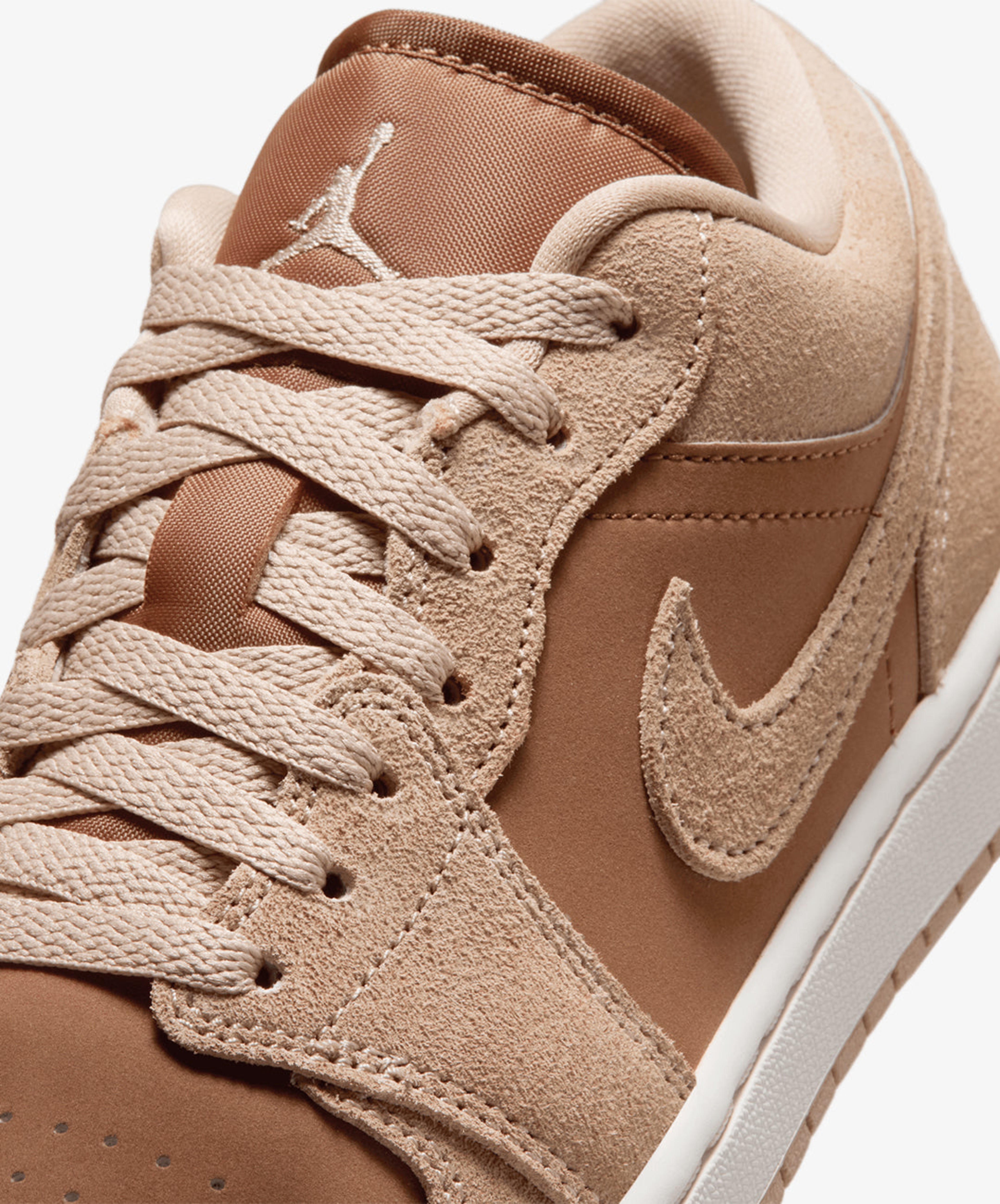 Jordan JORDAN | AIR JORDAN 1 LOW { LEGEND MD BROWN/LT BRITISH TAN-CHALK view 5