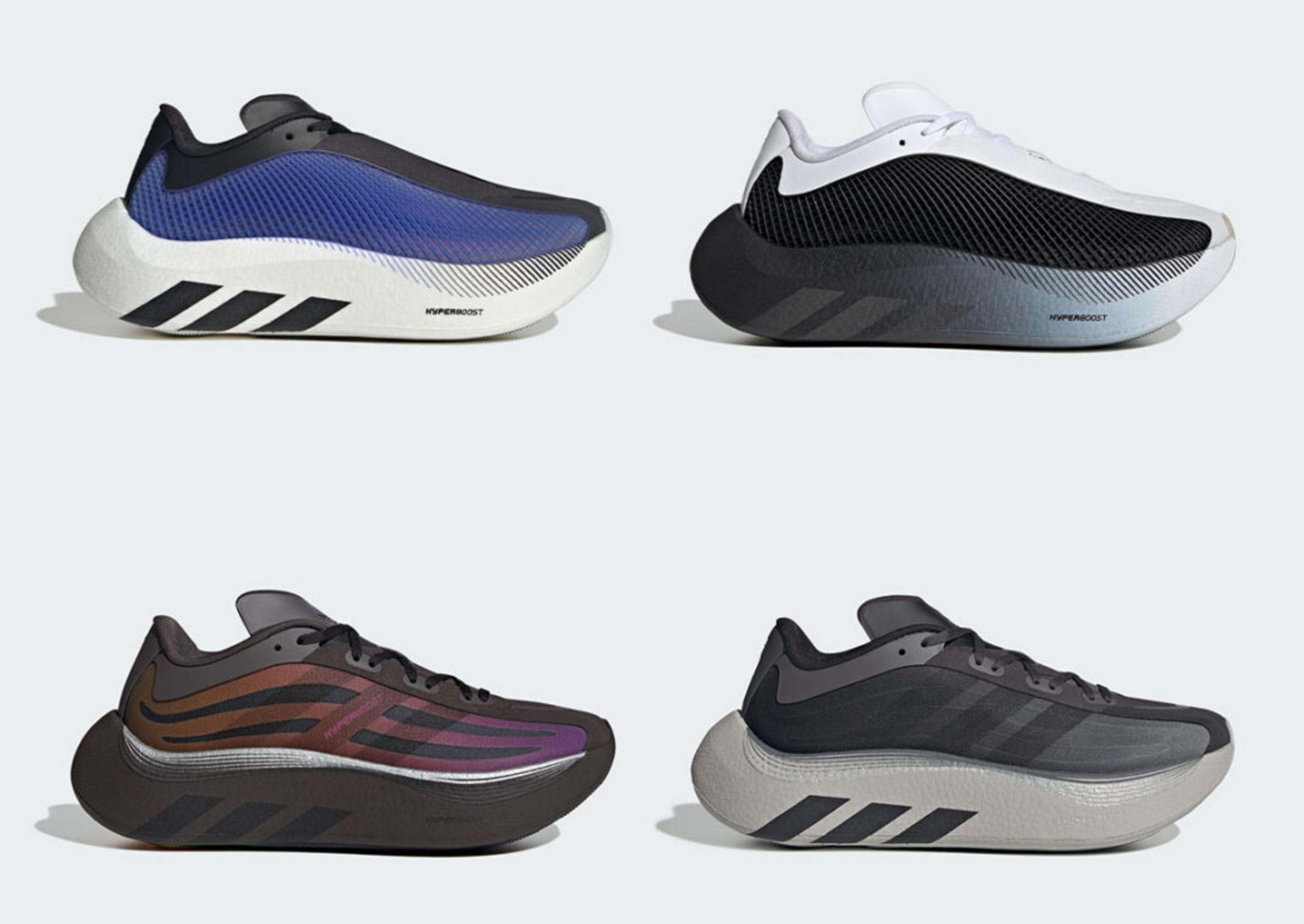 adidas Hyperboost Euphoria "White/Black/Blue"