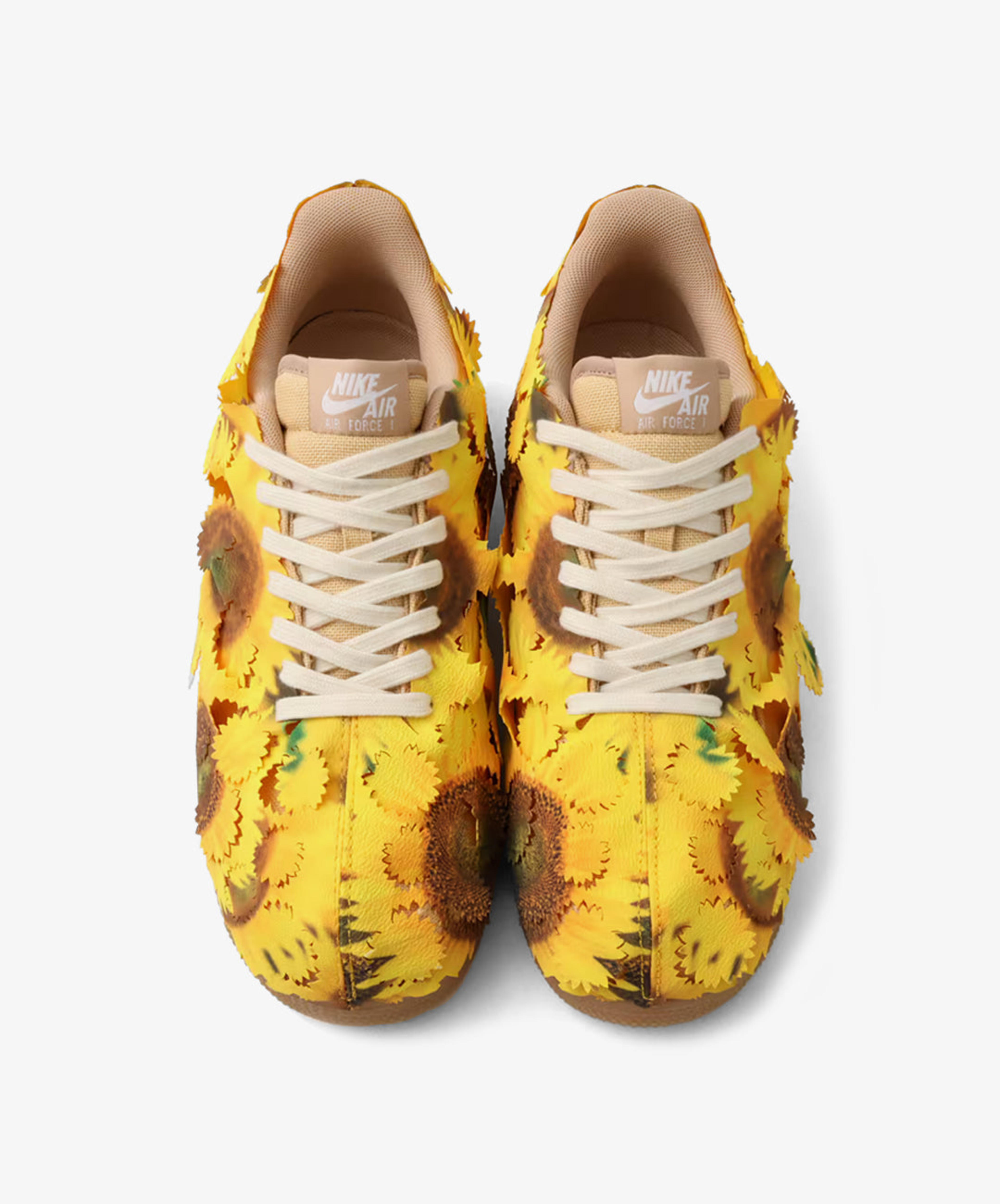 Nike AIR FORCE 1 '07 LX "SUNFLOWER" view 3