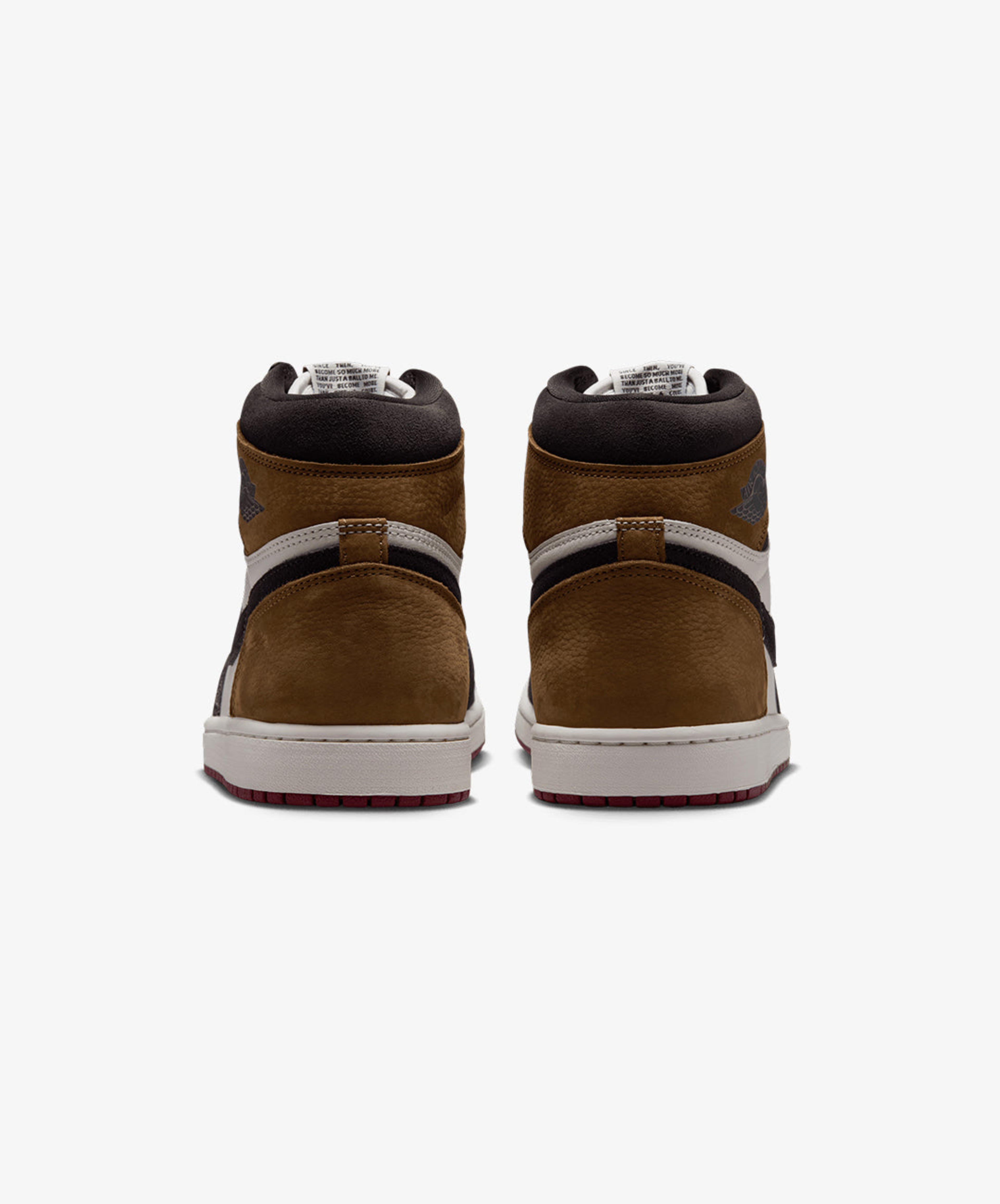 Jordan JORDAN | AIR JORDAN 1 RETRO HIGH OG "LOVE LETTER" { SHADOW BROWN/TEAM RED-LT BRITISH TAN view 4