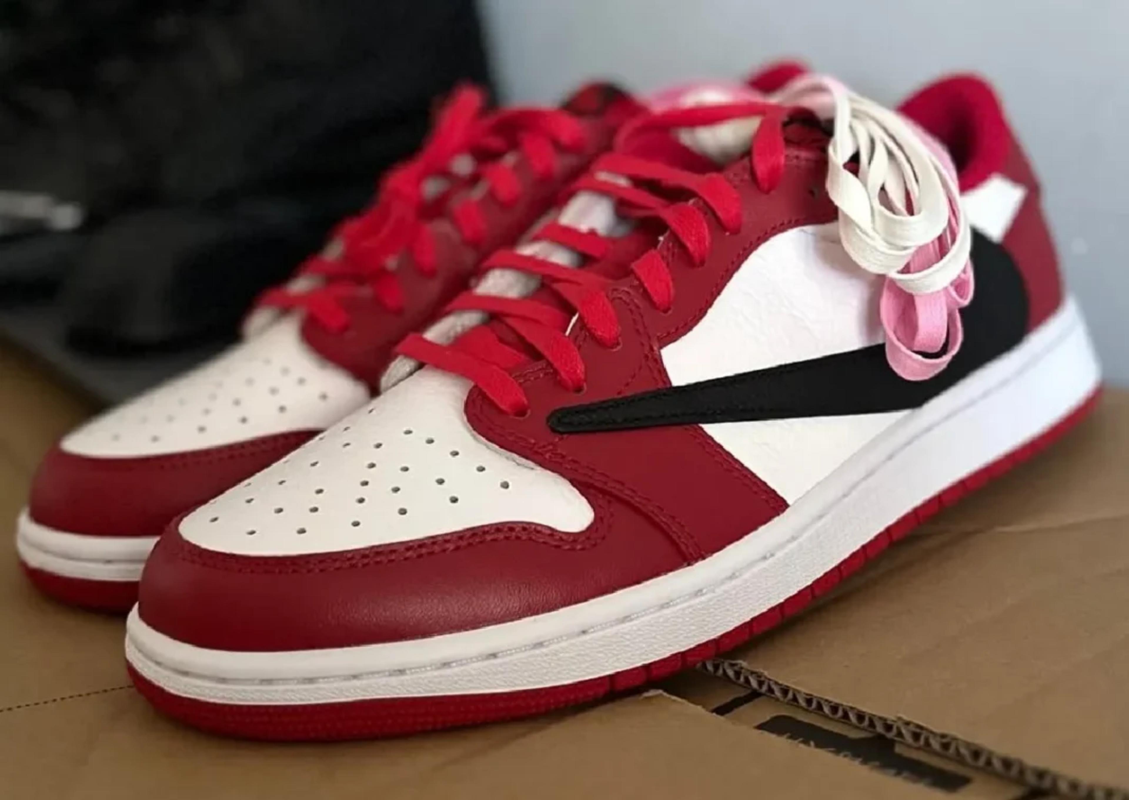 Travis Scott Is Finally Touching the Air Jordan 1 "Chicago" — Here's What Leaked