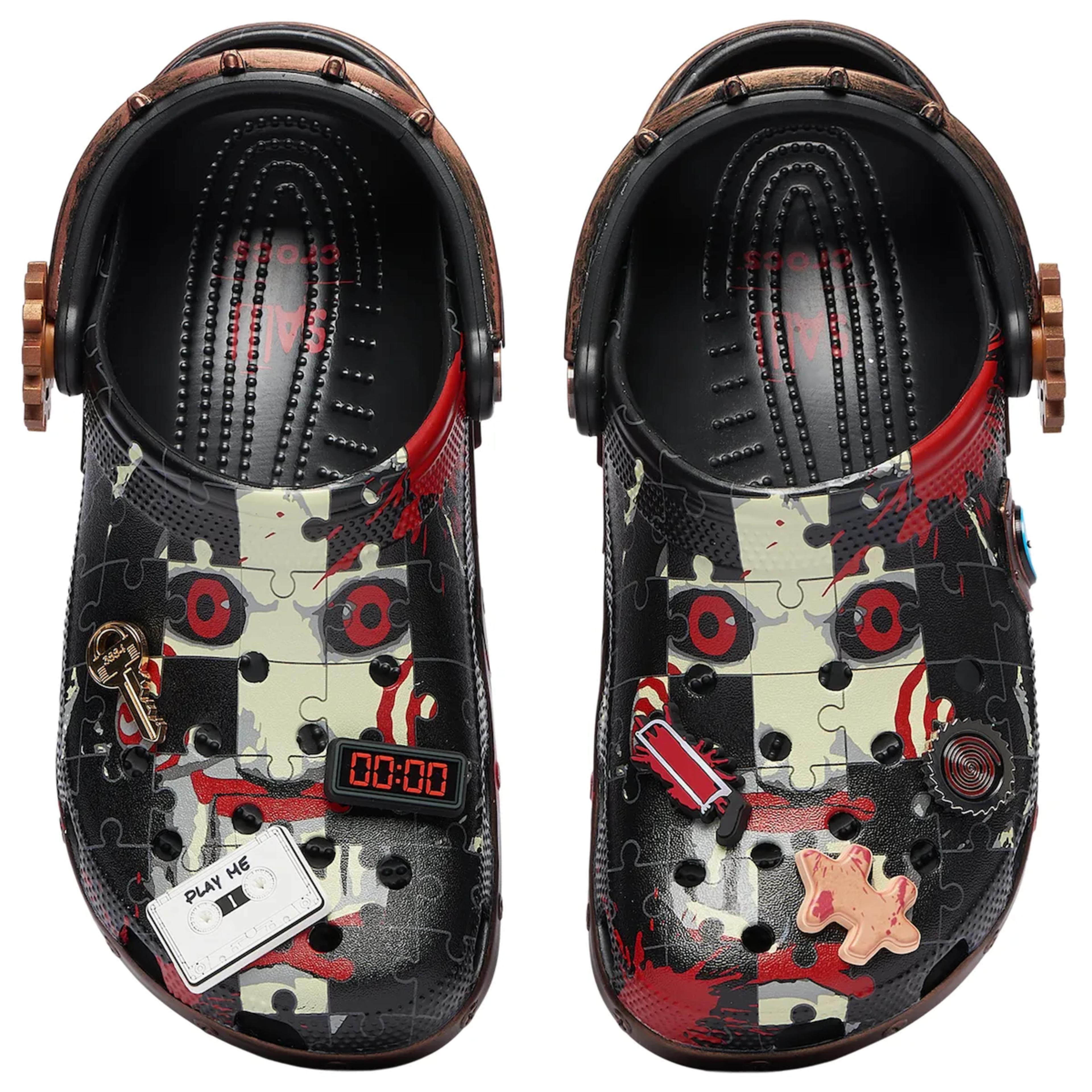 Saw x Crocs Classic Clog "Jigsaw"
