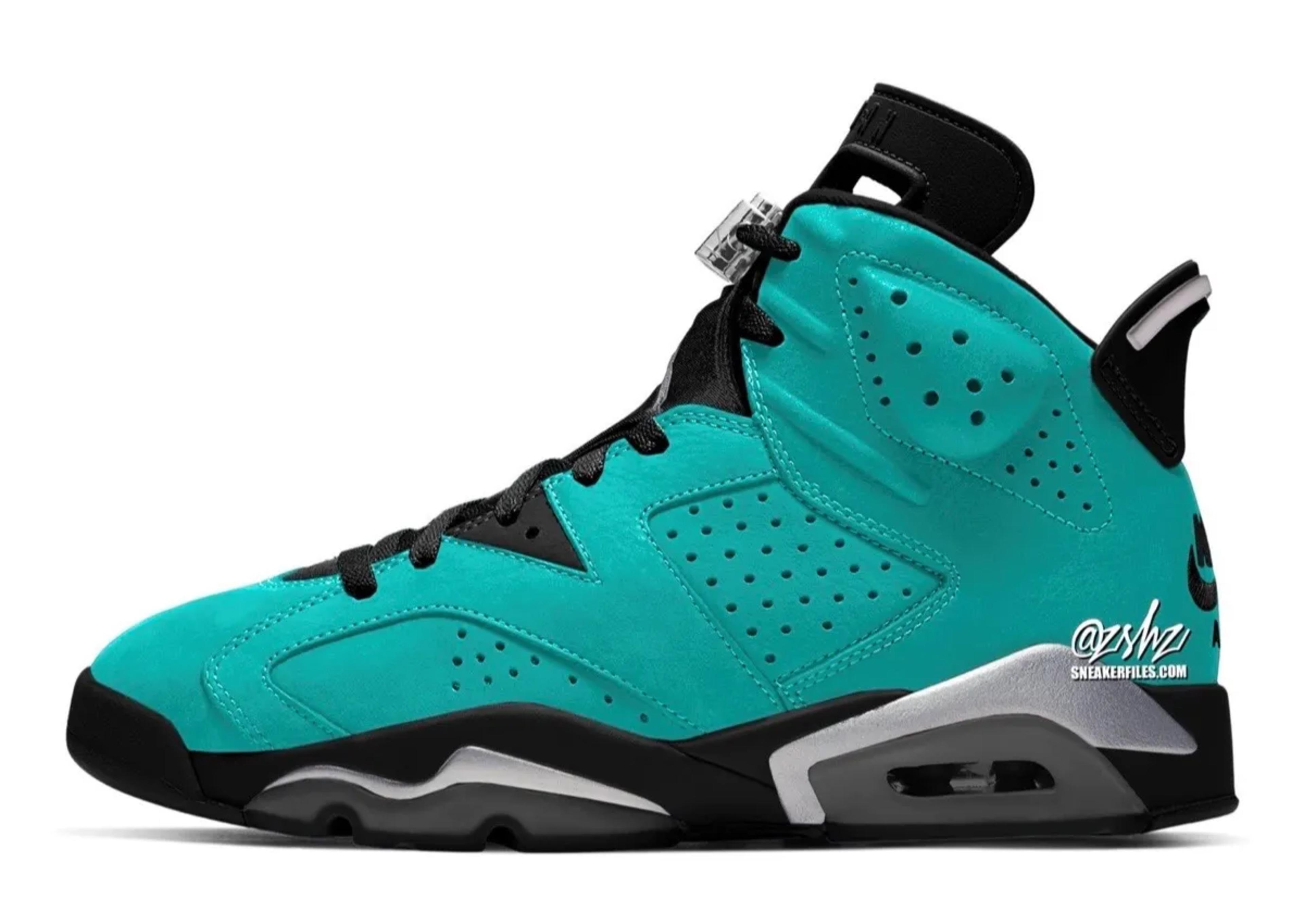 Air Jordan 6 "Light Aqua"