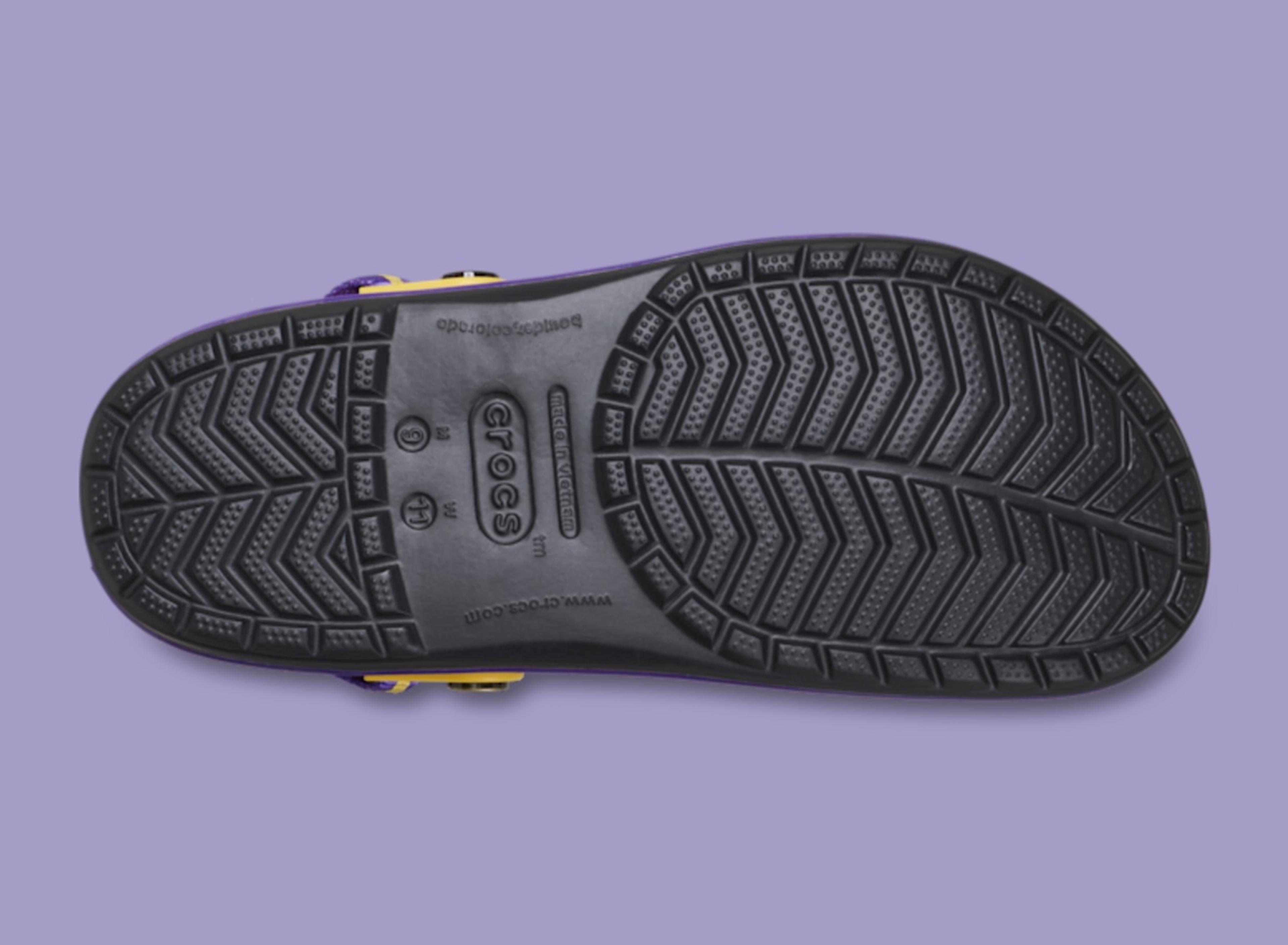 NBA x Crocs Crocband Clog "Los Angeles Lakers" view 3