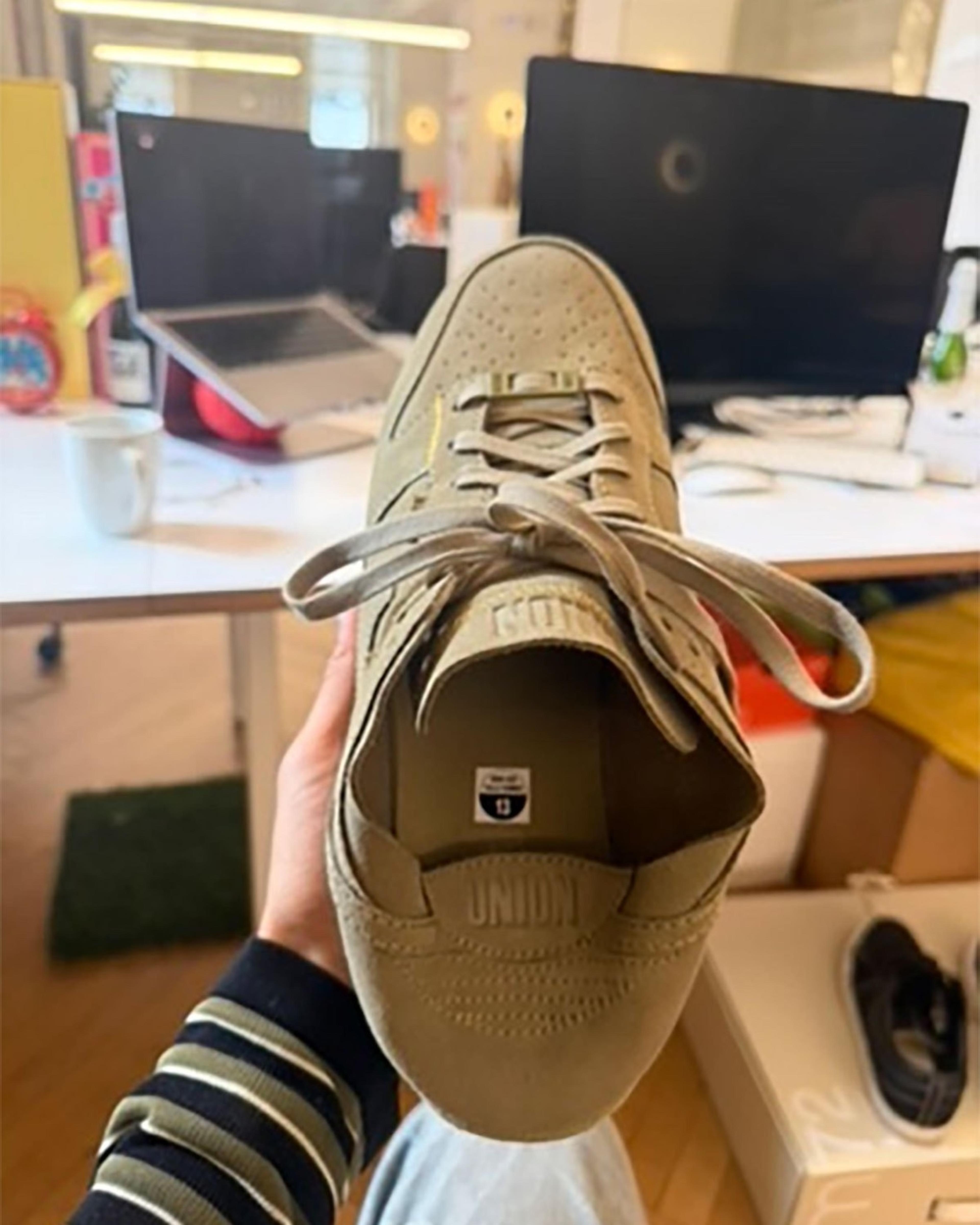 Union LA x Nike Dunk Low "Bamboo" view 3