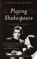 Cover of Acting Shakespeare