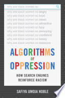 Cover of Algorithms of Oppression