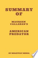 Cover of American Predator