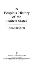 Cover of A People's History of the United States