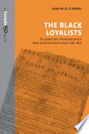 Cover of Black Loyalists: The Search for a Promised Land