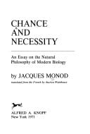 Cover of Chance and Necessity
