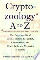 Cover of Cryptozoology A to Z