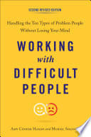 Cover of Difficult People at Work