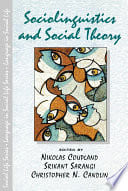 Cover of Discourse and Social Theory