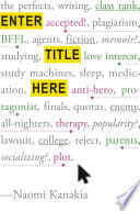 Cover of Enter Title Here