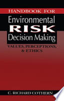Cover of Environmental Risk Assessment