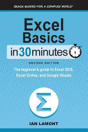 Cover of Excel Basics In 30 Minutes