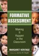 Cover of Formative Assessment in the Classroom