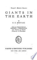 Cover of Giants in the Earth