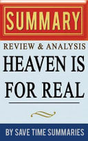 Cover of Heaven is for Real