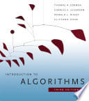 Cover of Introduction to Algorithms