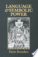 Cover of Language and Symbolic Power