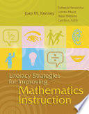 Cover of Literacy Strategies for Improving Mathematics Instruction