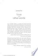 Cover of Love and Other Words