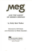 Cover of Meg Duncan: The Ghost of Hidden Springs