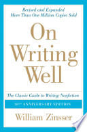 Cover of On Writing Well