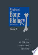 Cover of Principles of Bone Biology
