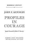 Cover of Profiles in Courage