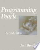 Cover of Programming Pearls