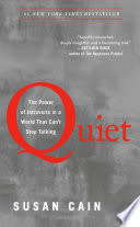 Cover of Quiet: The Power of Introverts in a World That Can't Stop Talking