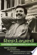 Cover of Replay: Game Design and Game Preservation