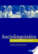 Cover of Sociolinguistics