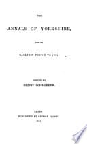 Cover of The Annals of a Yorkshire Parish
