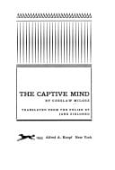 Cover of The Captive Mind