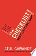 Cover of The Checklist Manifesto