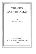 Cover of The City and the Pillar