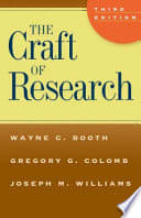 Cover of The Craft of Research