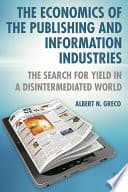 Cover of The Economics of Publishing