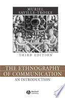 Cover of The Ethnography of Communication